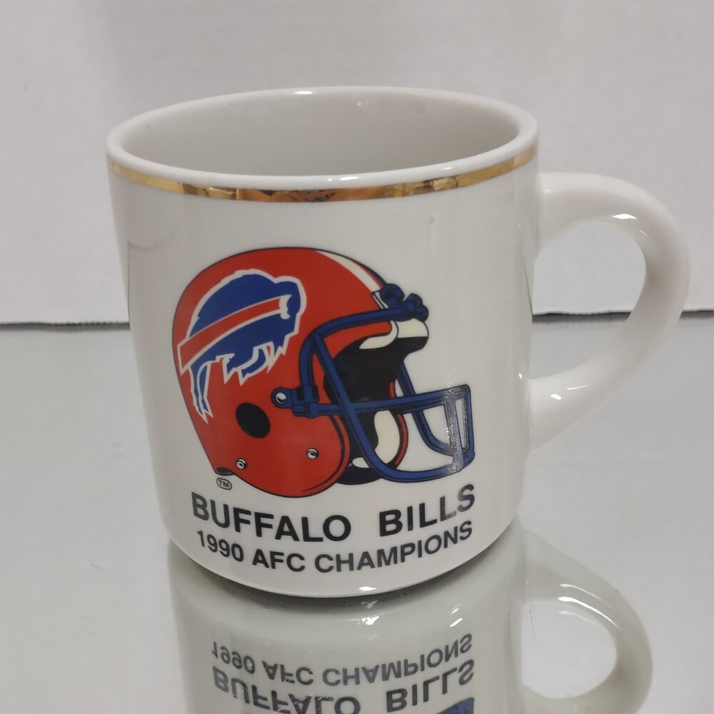 Super Bowl XXV 1991 mug Buffalo Bills AFC champs collect gift